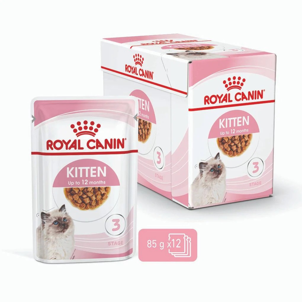 Royal Canin Kitten Gravy Pouches - Image 2
