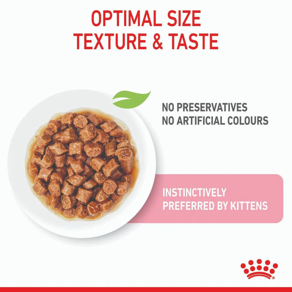 Royal Canin Kitten Gravy Pouches - Image 3