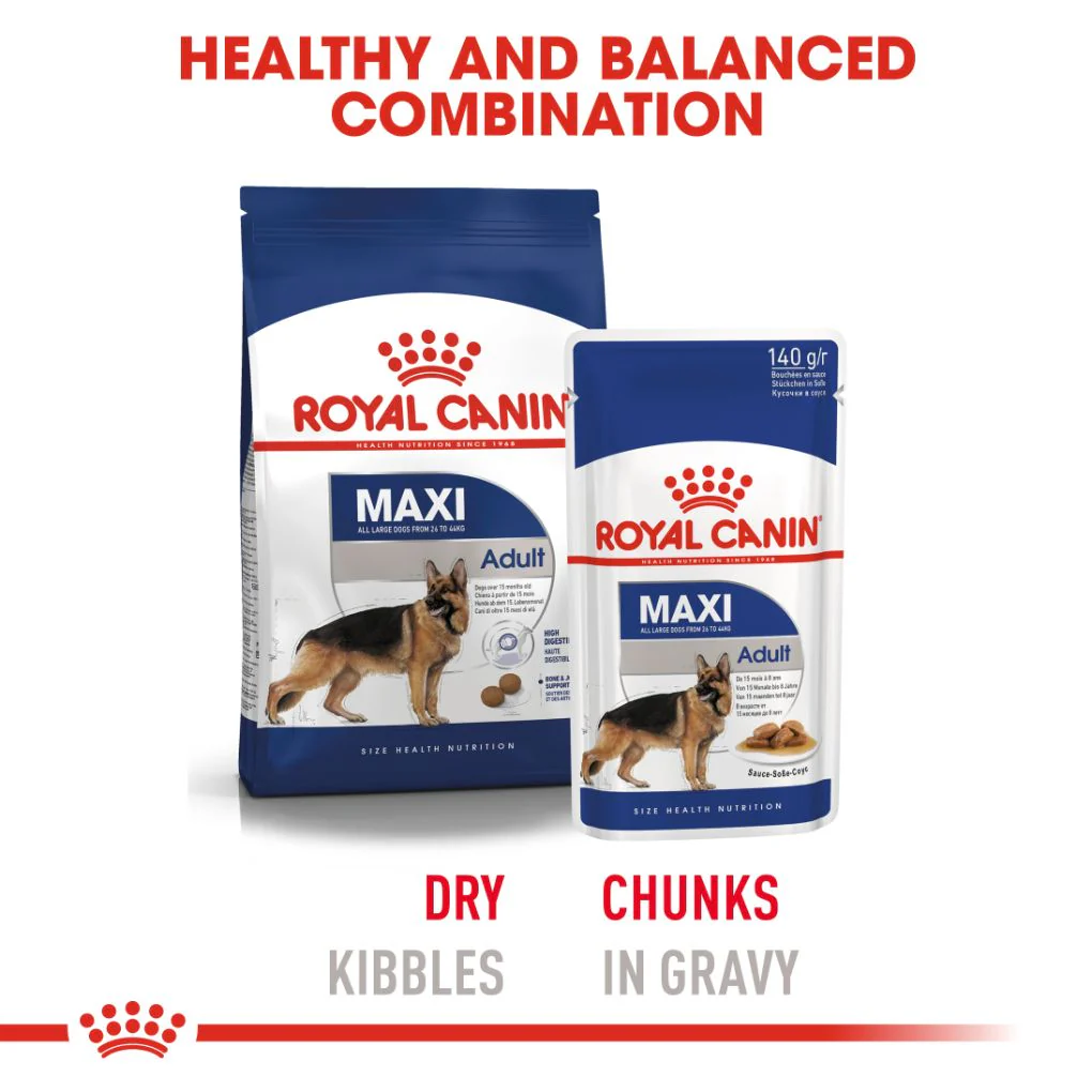 Royal Canin Maxi Adult Pouches - Image 4