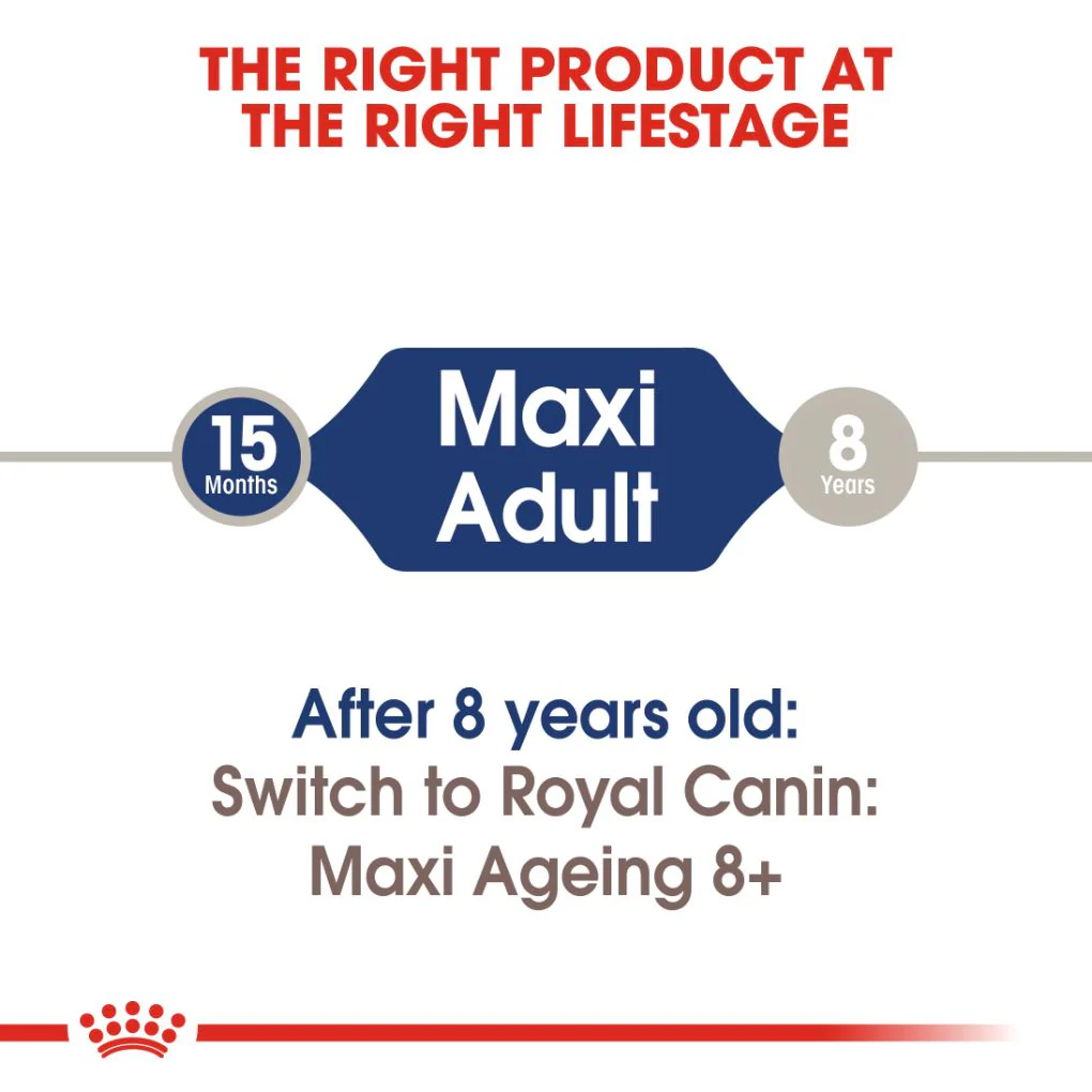 Royal Canin Maxi Adult Pouches - Image 7