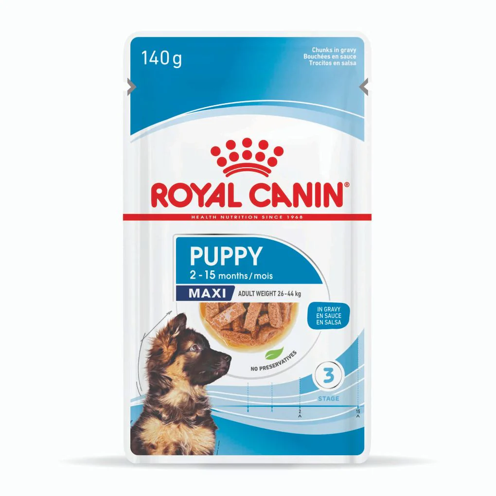 Royal Canin Maxi Puppy Pouches