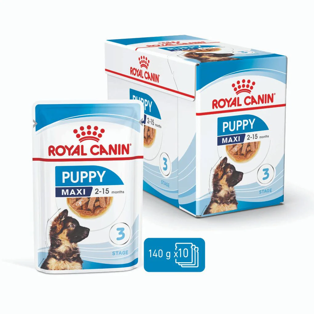 Royal Canin Maxi Puppy Pouches - Image 2