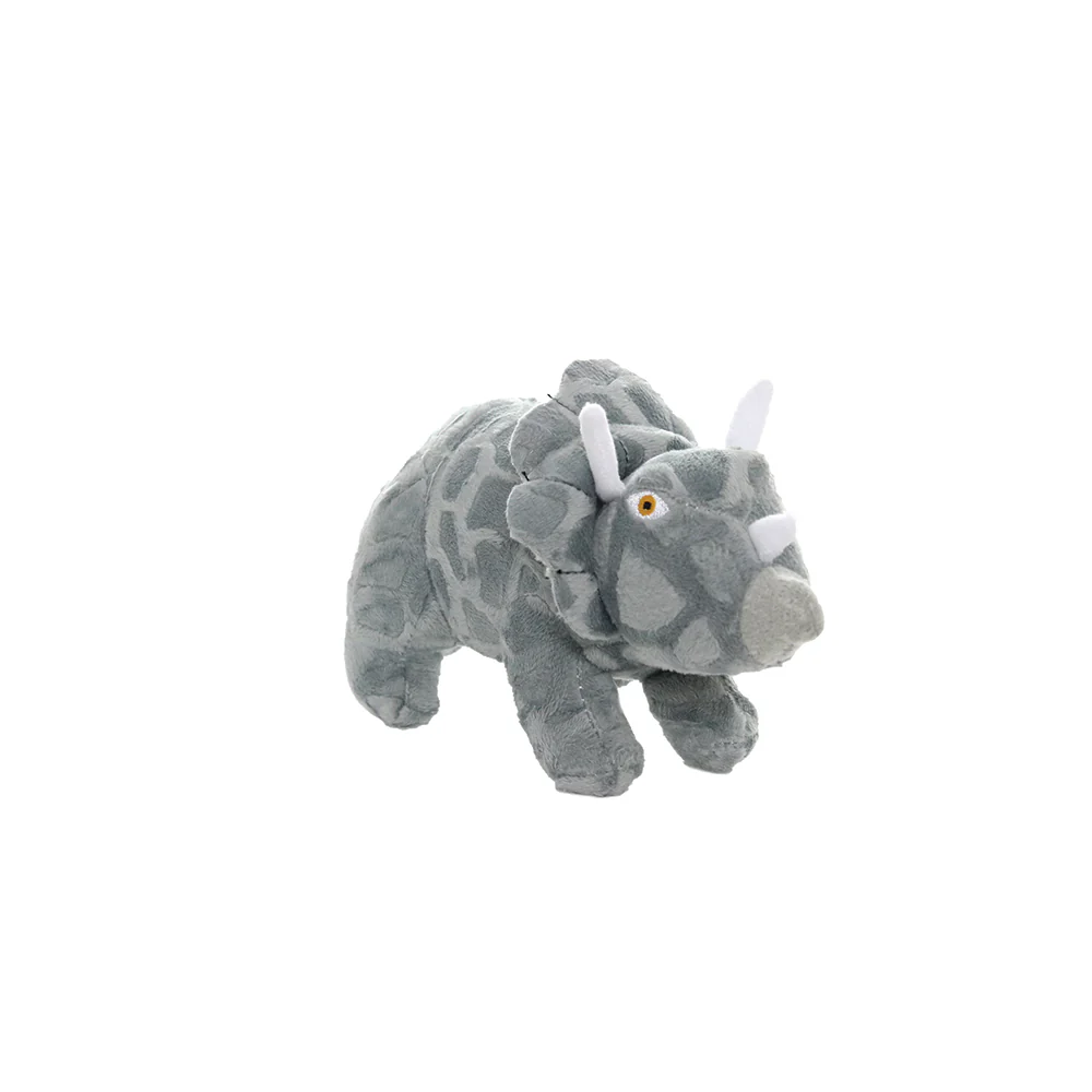 Tuffy Mighty Toy Jr Dinoasaur Triceratops Dog Toy - Image 3