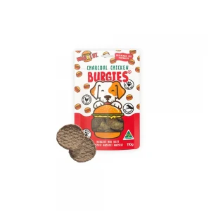 Wagalot Burgies Charcoal Chicken Treats 110g - Image 2