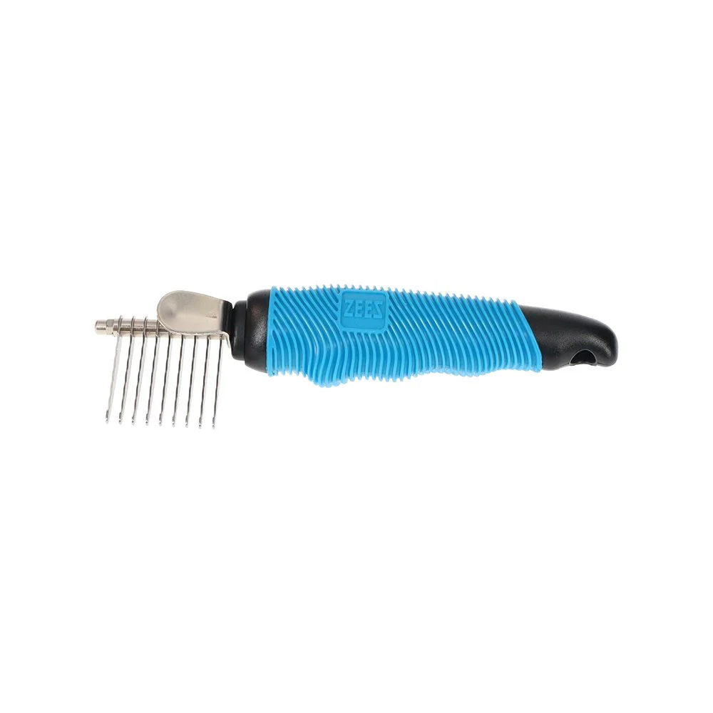 Zeez Comfort 9 Blade Dematting Comb - Image 3