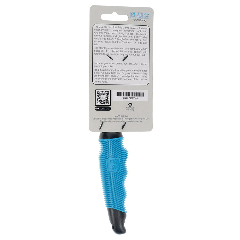 Zeez Comfort Rotating Teeth Fine Comb - Image 2