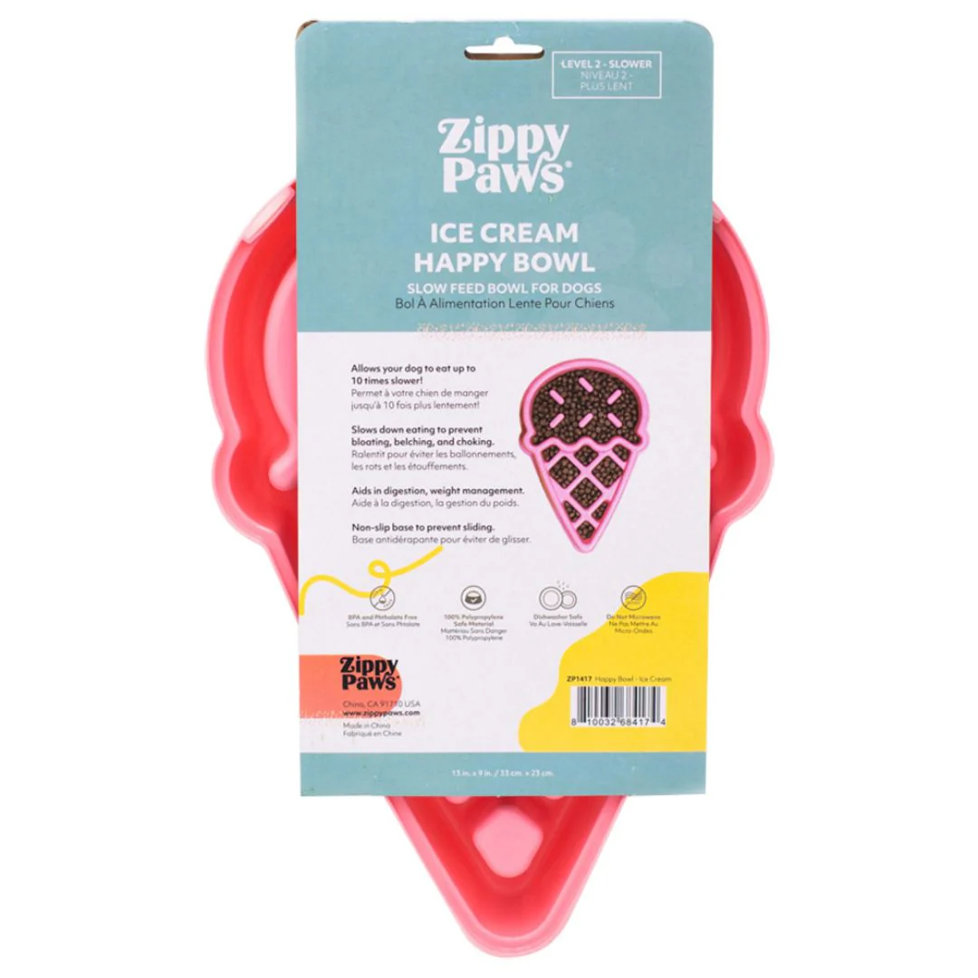 Zippy Paws Slow Feeder for Dogs Ice Cream - Image 5